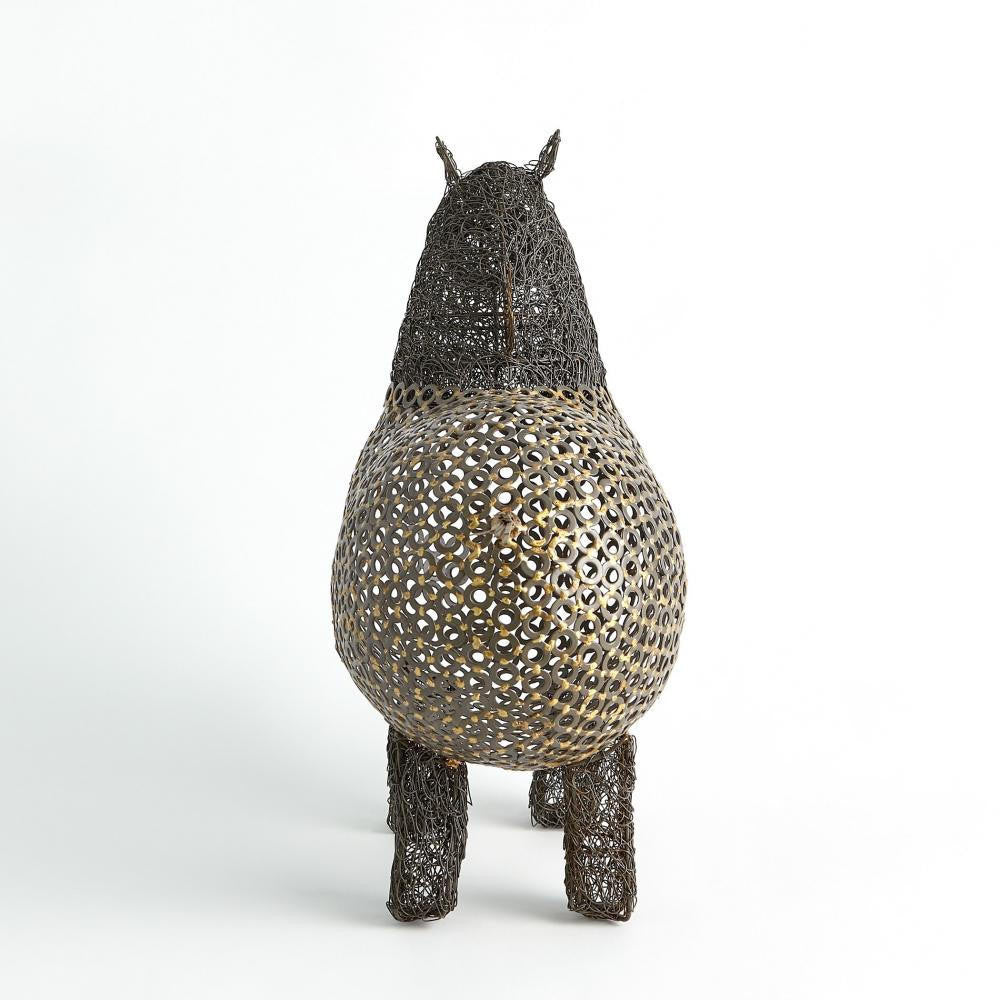 Global Views Crazy Fat Pony Sculpture