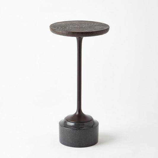 Global Views Croc Drinks Bronze Table