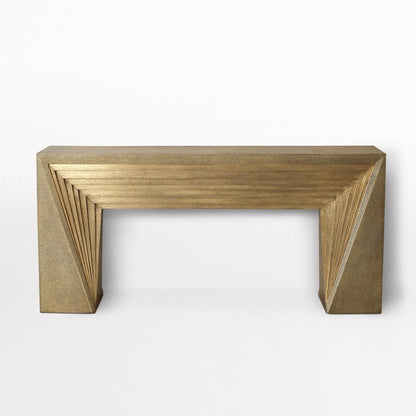 Global Views Deco Brass Console