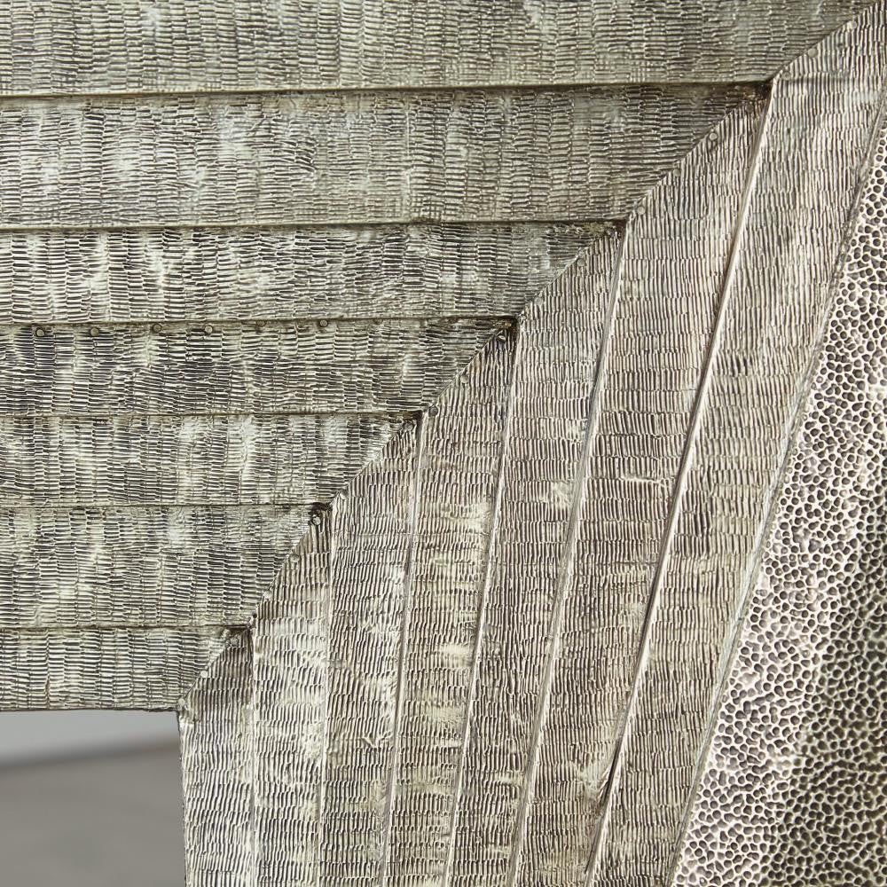 Global Views Deco Nickel Console