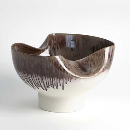 Global Views Dented Amethyst Bowl