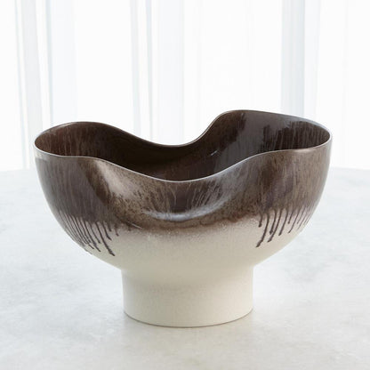 Global Views Dented Amethyst Bowl