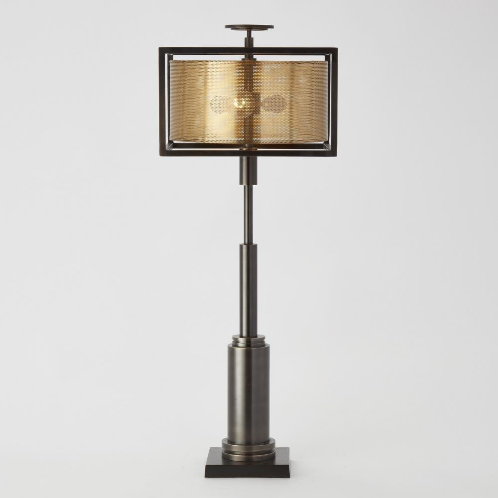 Global Views Double Shade Table Lamp