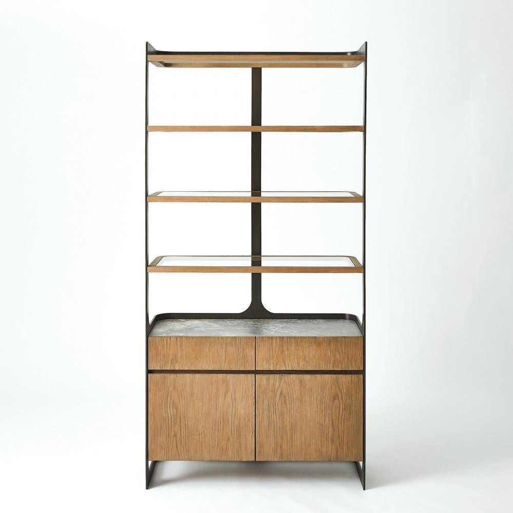Global Views Element Gunmetal Etagere 7.20241