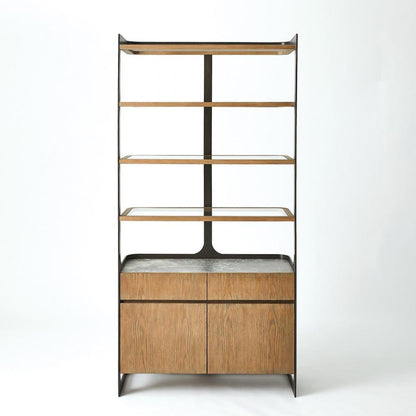 Global Views Element Gunmetal Etagere 7.20241