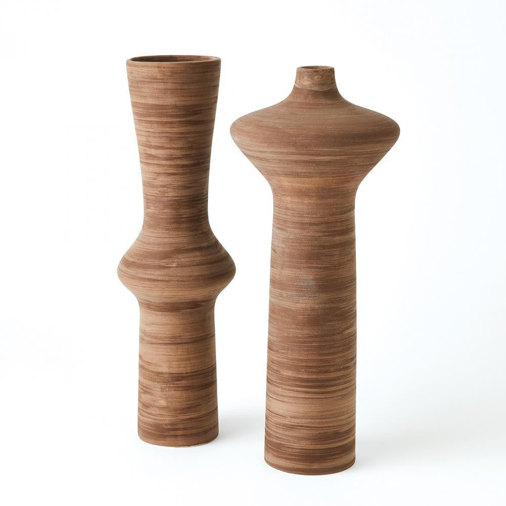 Global Views Expo Brown High Neck Vase
