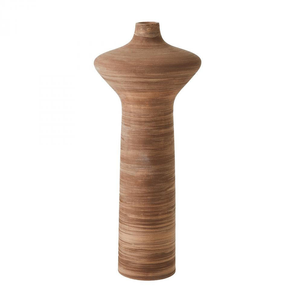 Global Views Expo Brown High Neck Vase