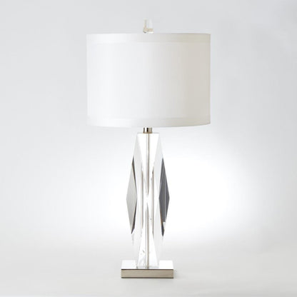 Global Views Faceted Crystal Table Lamp