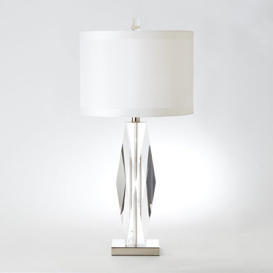 Global Views Faceted Crystal Table Lamp