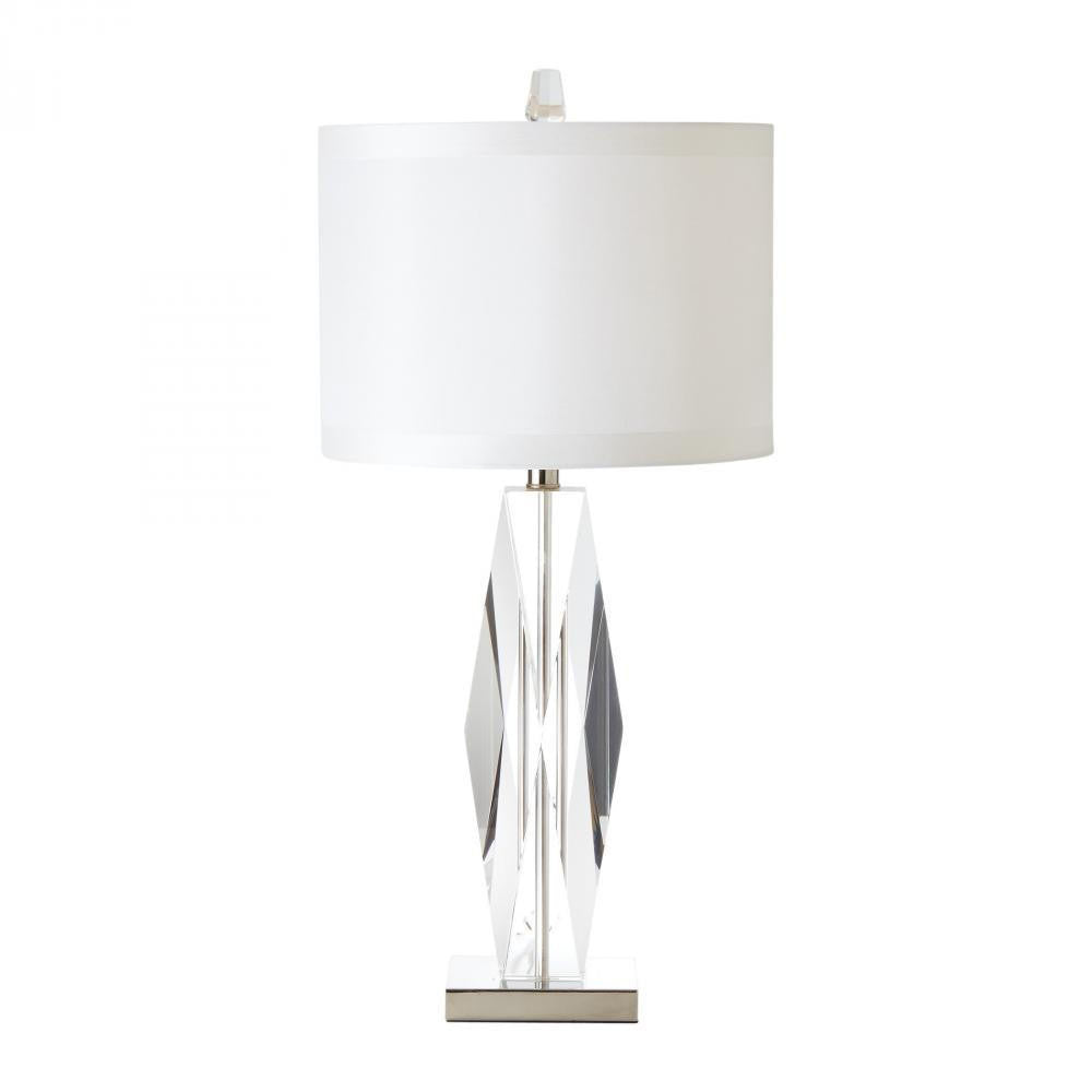 Global Views Faceted Crystal Table Lamp