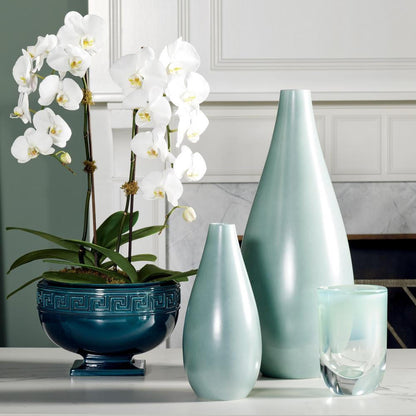 Global Views Feathered Medium Vase Lamb's Ear
