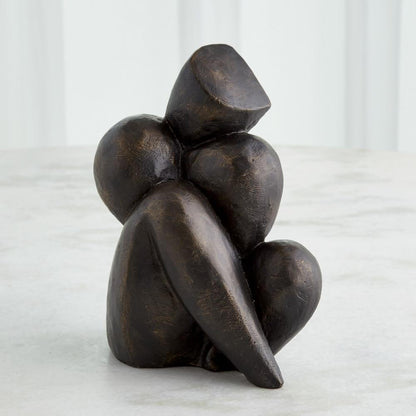 Global Views Figural Bronze Sculpture