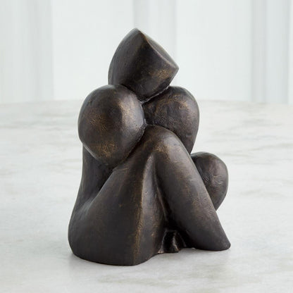 Global Views Figural Bronze Sculpture