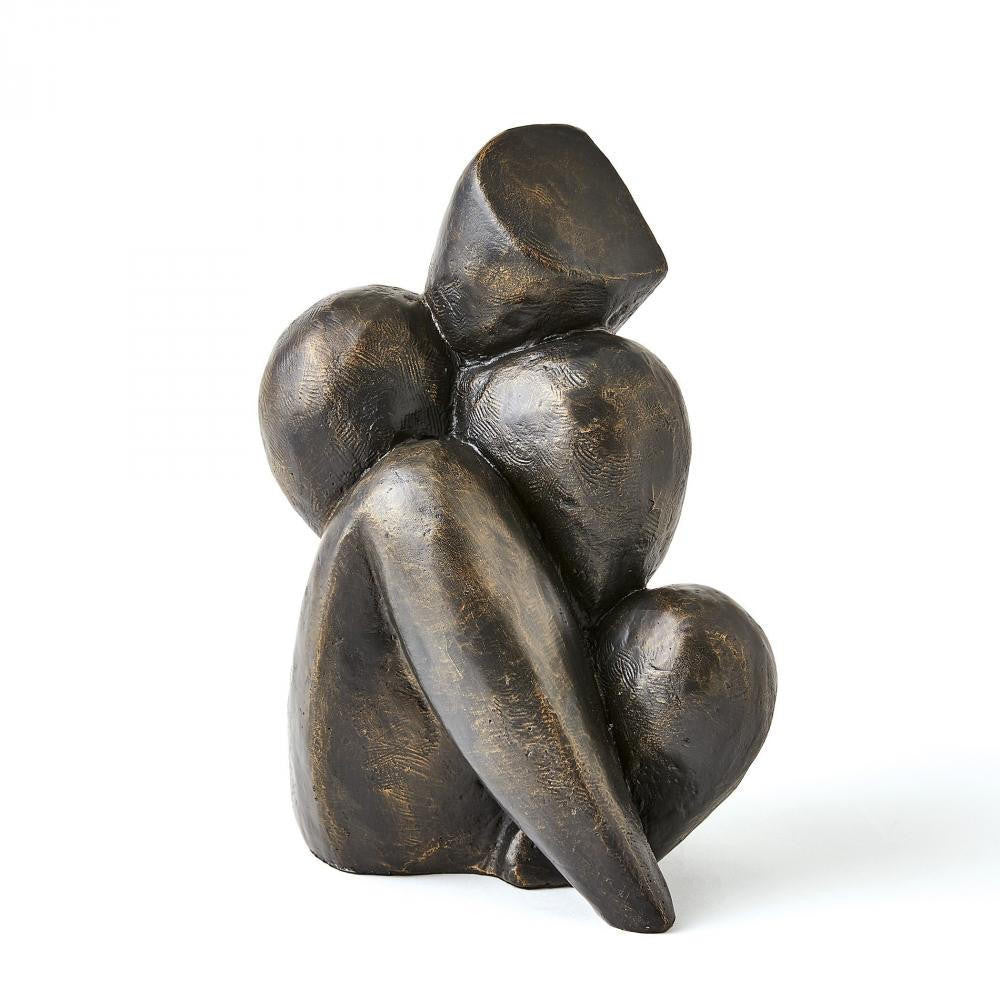 Global Views Figural Bronze Sculpture