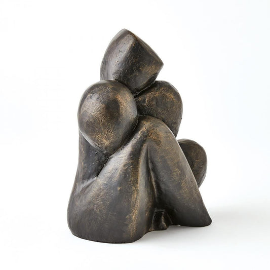 Global Views Figural Bronze Sculpture