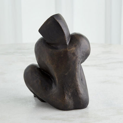 Global Views Figural Bronze Sculpture