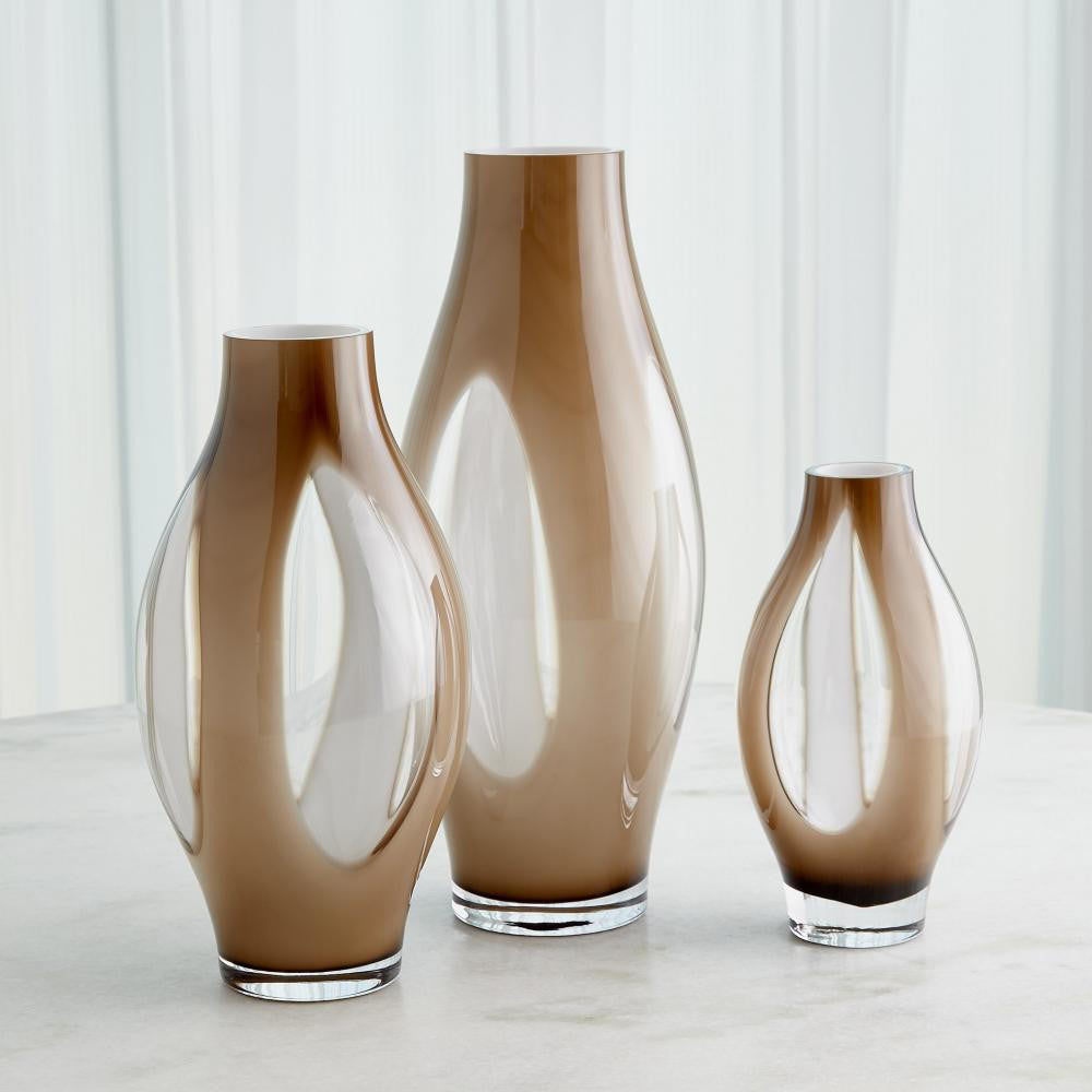 Global Views Fly Through Medium Topaz Vase