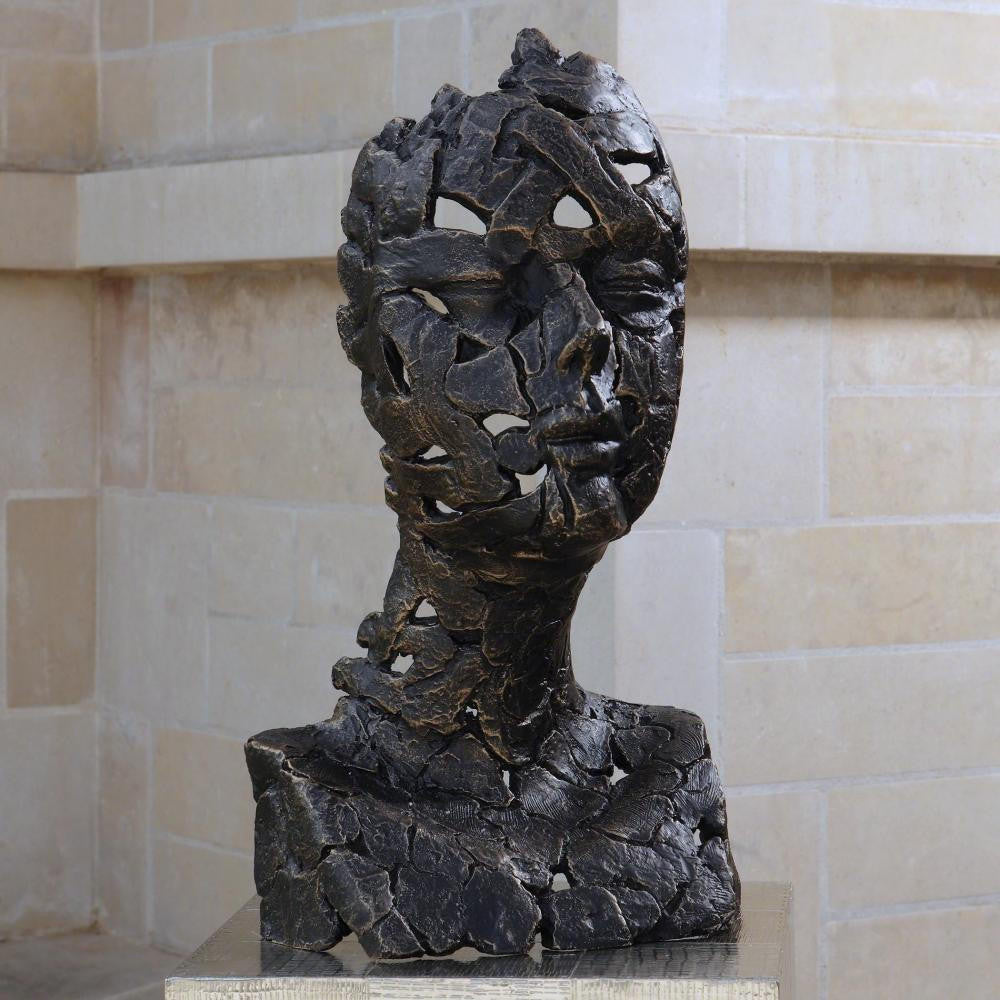 Global Views Forgotten Beauty Iron Sculpture