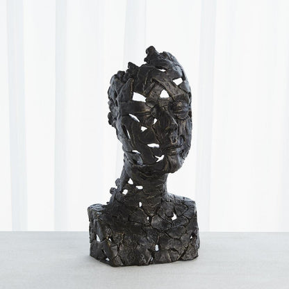 Global Views Forgotten Beauty Iron Sculpture