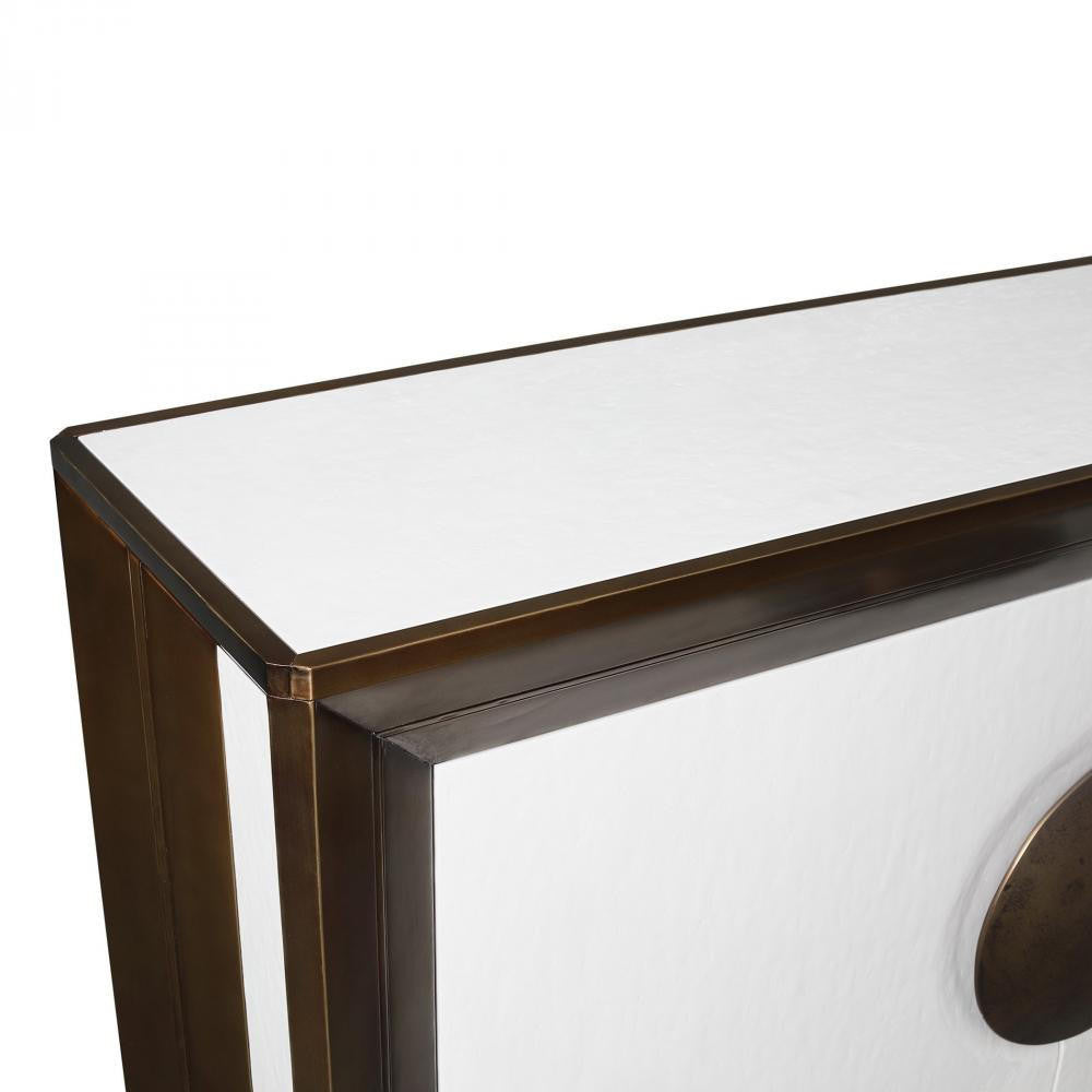 Global Views Framed Wood Console 2681