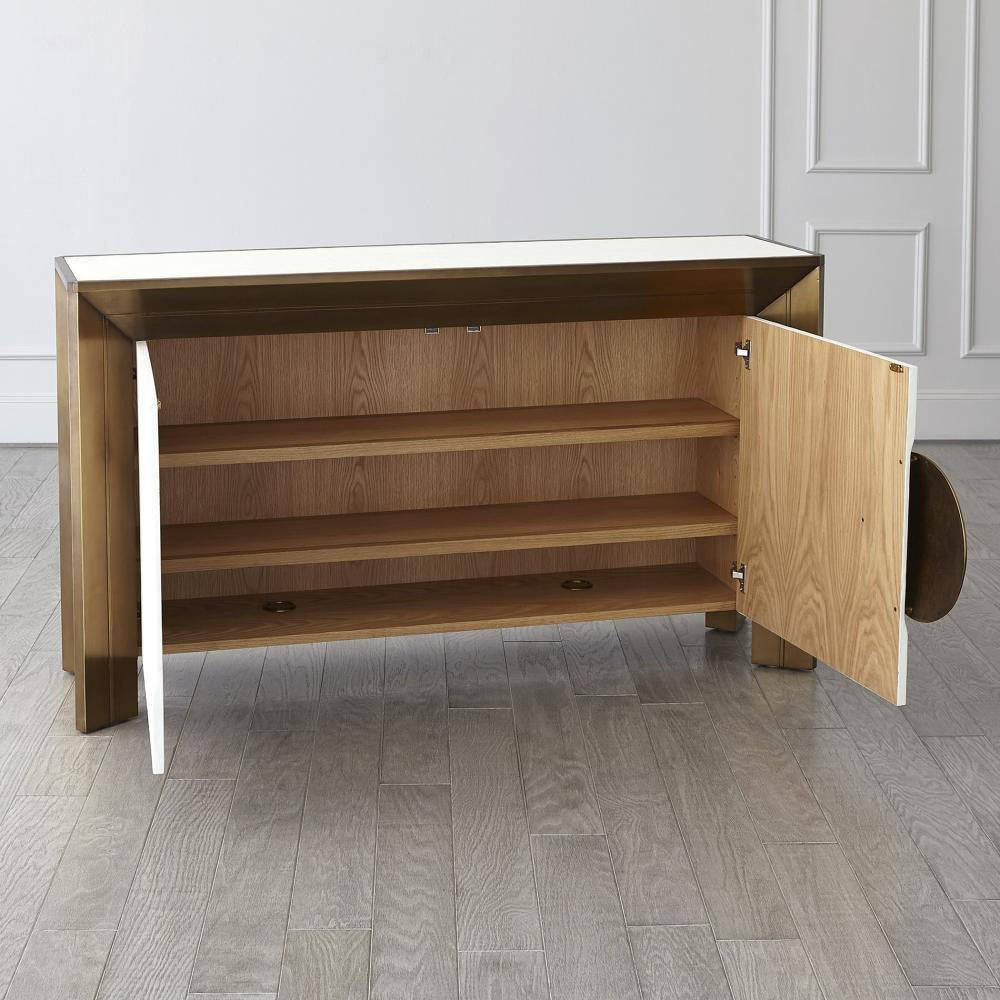 Global Views Framed Wood Console 2681