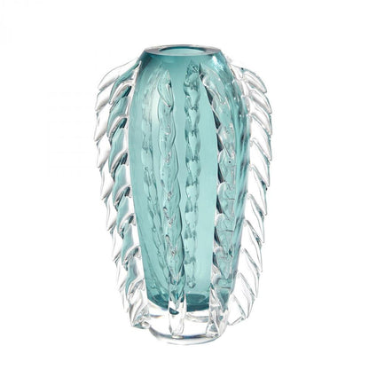 Global Views Fringe Azure Vase