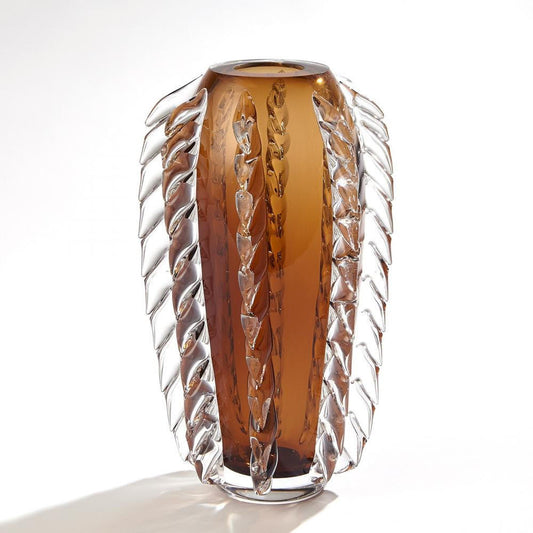 Global Views Fringe Tobacco Vase
