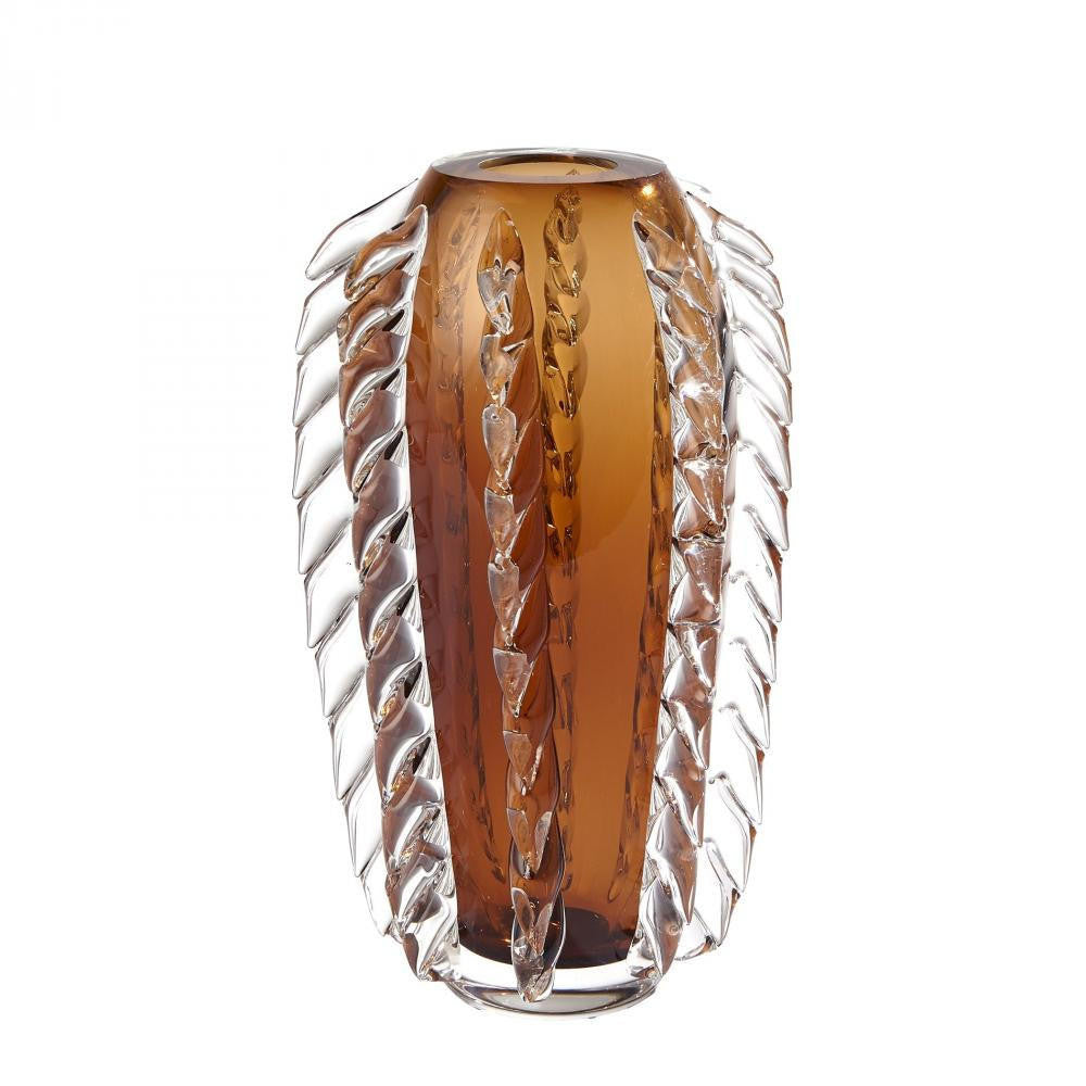 Global Views Fringe Tobacco Vase