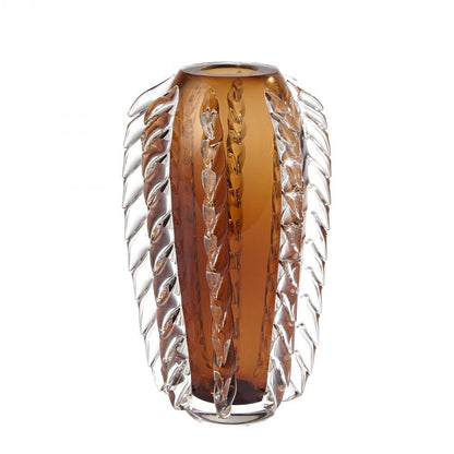 Global Views Fringe Tobacco Vase