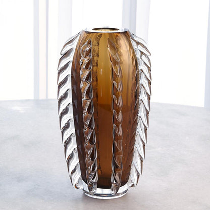 Global Views Fringe Tobacco Vase