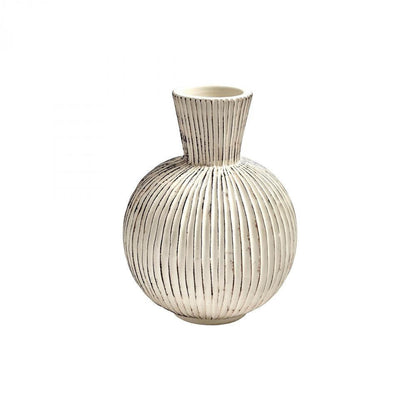 Global Views Furrow Sphere Small Vase