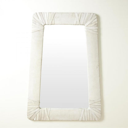 Global Views Gabriel White Mirror