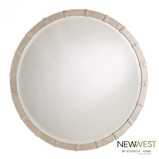 Global Views Galleon Large Nickel Mirror