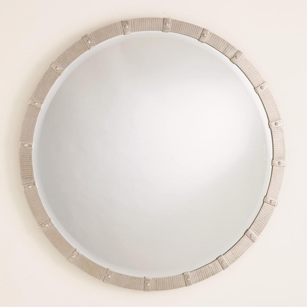 Global Views Galleon Large Nickel Mirror