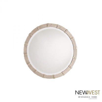 Global Views Galleon Small Nickel Mirror