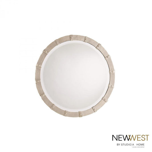 Global Views Galleon Small Nickel Mirror