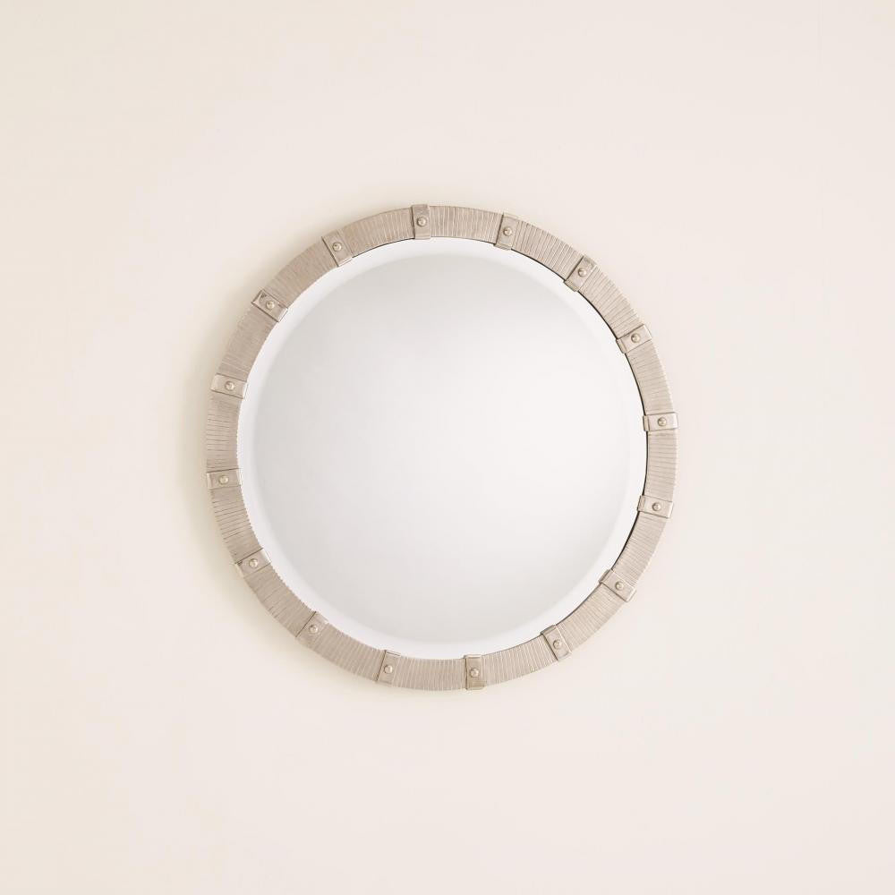 Global Views Galleon Small Nickel Mirror