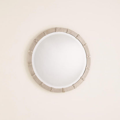Global Views Galleon Small Nickel Mirror