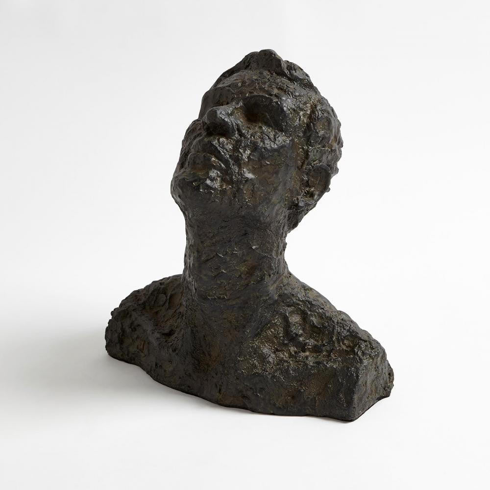 Global Views Gazing Dark bronze Sculpture