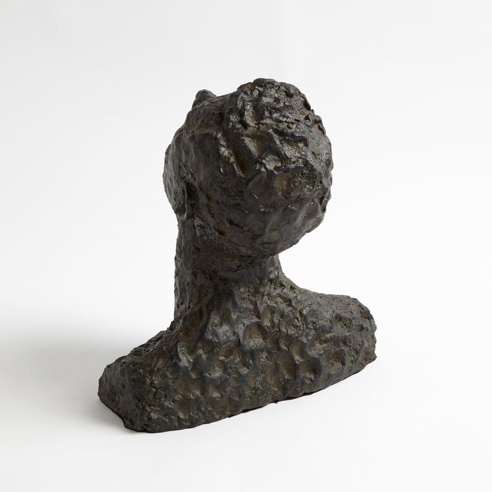 Global Views Gazing Dark bronze Sculpture