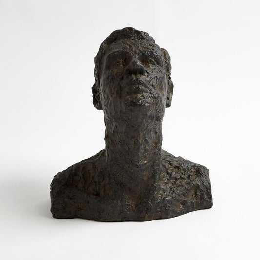 Global Views Gazing Dark bronze Sculpture