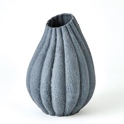 Global Views Glow Large Black Vase