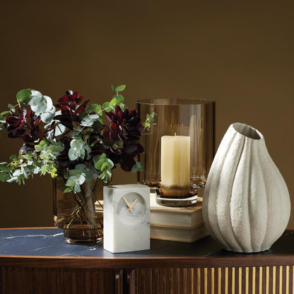Global Views Glow Large White Vase