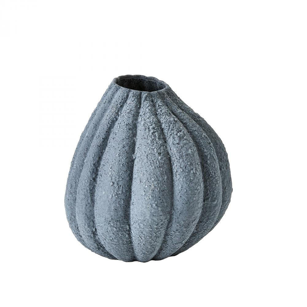 Global Views Glow Small Black Vase