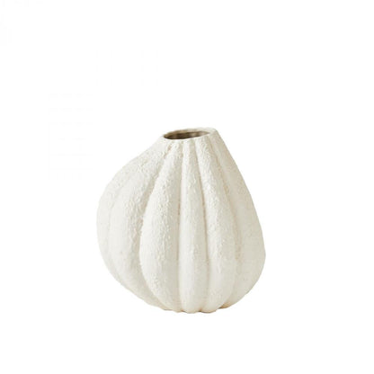 Global Views Glow Small White Vase