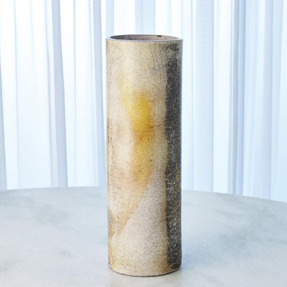 Global Views Golden Raku Large Vase