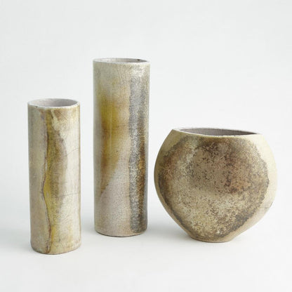 Global Views Golden Raku Small Vase