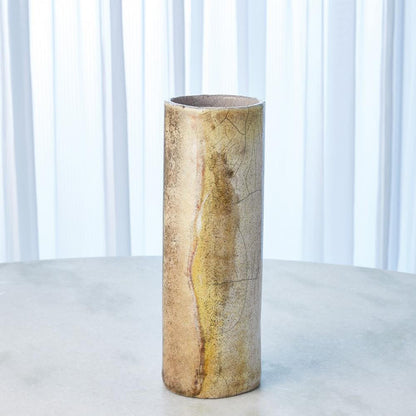 Global Views Golden Raku Small Vase