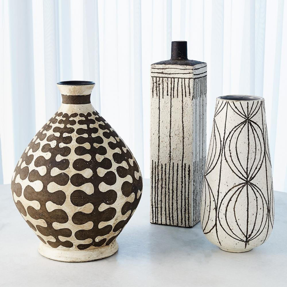 Global Views Graffiti Ceramic Vase