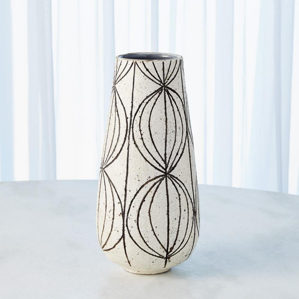 Global Views Graffiti Ceramic Vase